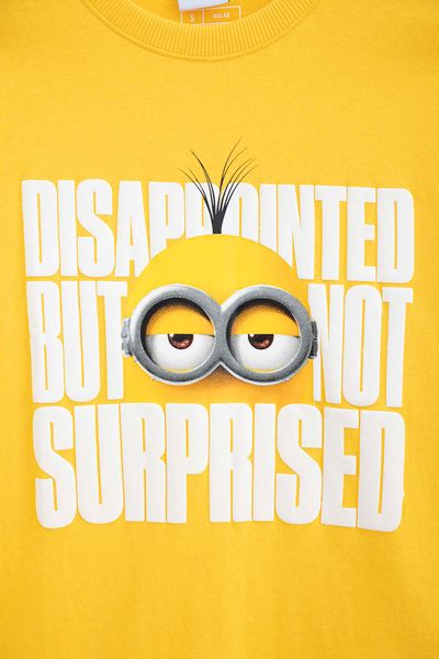 Áo Thun Trẻ Em Regular Fit Minions In Surprised KTS 3211