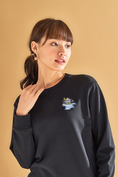 Áo Sweater Nữ Logo Sài Gòn WSW 2003