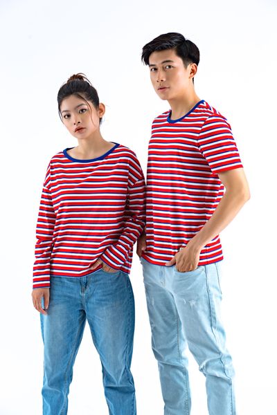 Áo Thun Nữ Sọc 2 Màu WTS 4044