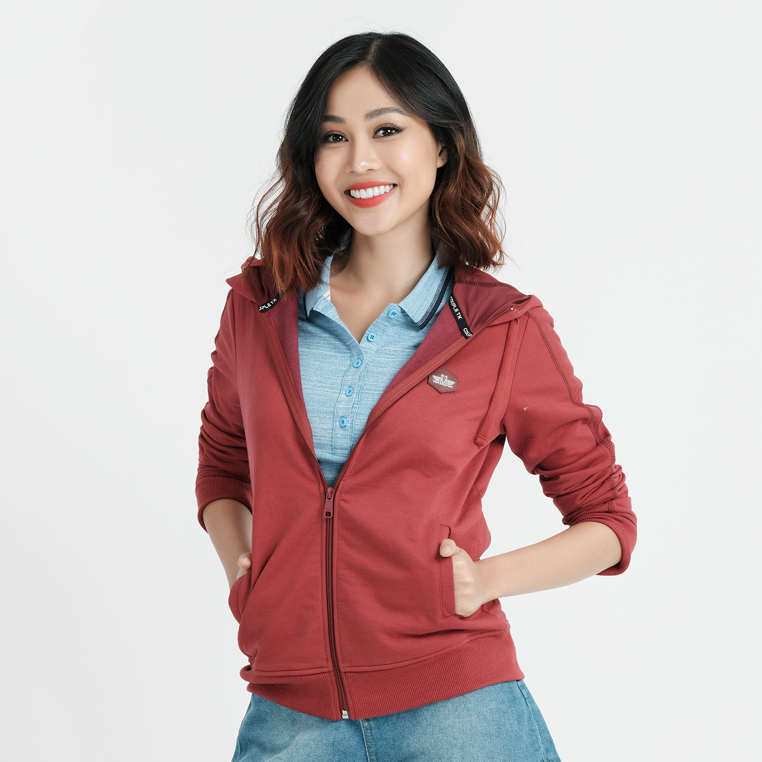 Áo khoác Nỉ Couple Vai OOR 1013