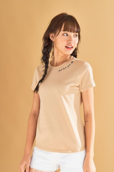 Áo Thun Nữ Form Slim Sunshine WTS 2019