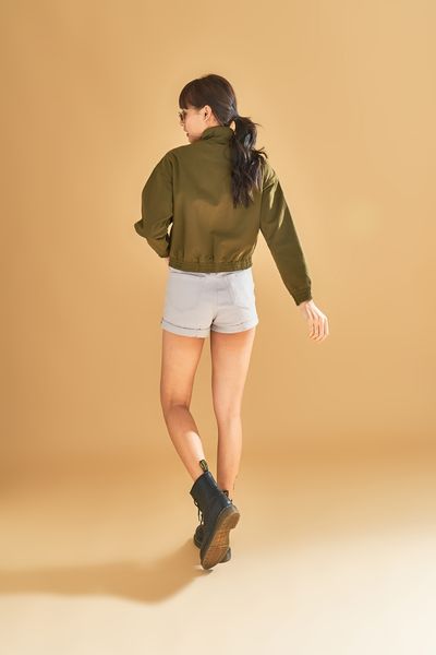 Áo Khoác Khaki Nữ WOF 2001