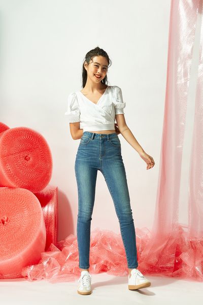 Áo Kiểu Croptop Nữ WSH 2008