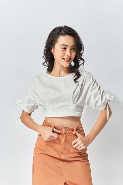 Áo Kiểu Croptop Nữ WSH 2007