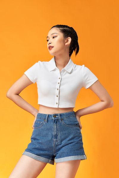 Áo Thun Croptop Nữ WTS 2038