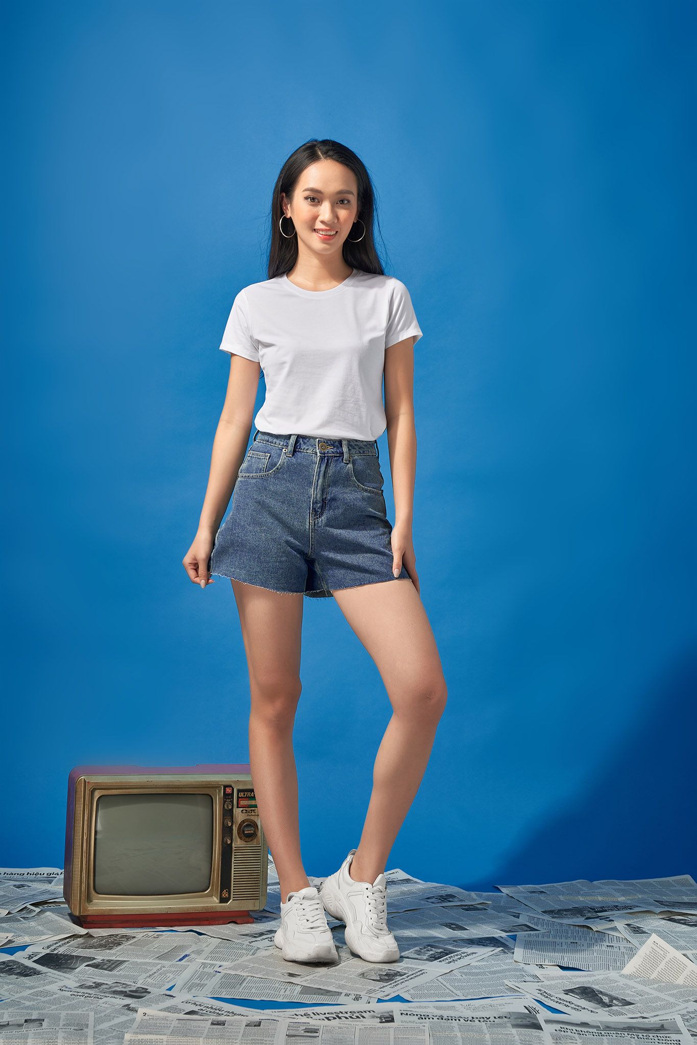 Áo Thun Cổ Tròn Nữ WTS 2030 -