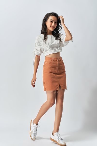 Áo Kiểu Croptop Nữ WSH 2007