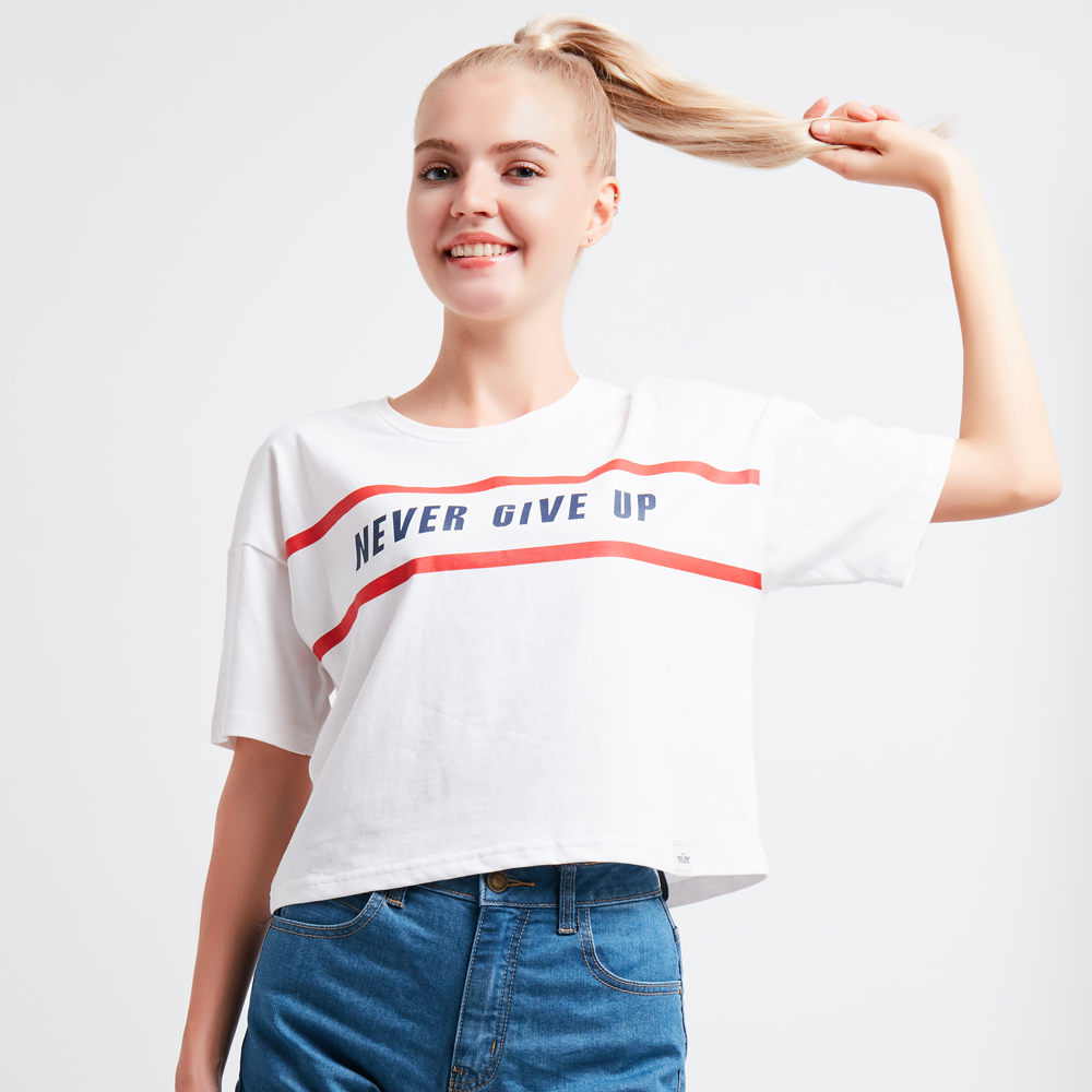 Áo Thun Never Give Up CUN 2038