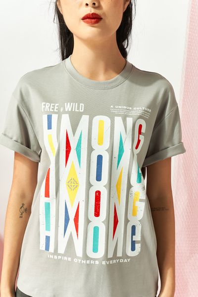Áo Thun Nữ Graphic Hmong WTS 2027