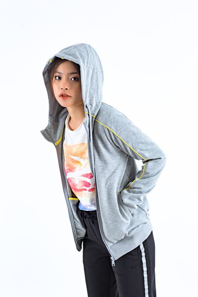 Áo Khoác Nữ Viền Màu OOW 1011
