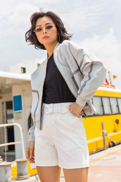 Áo Khoác Bomber Viền Phản Quang OOW 1018