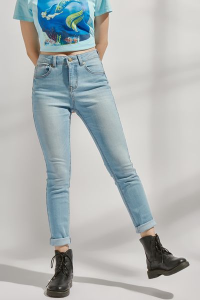 Quần Jeans Dài Nữ WJL 4014