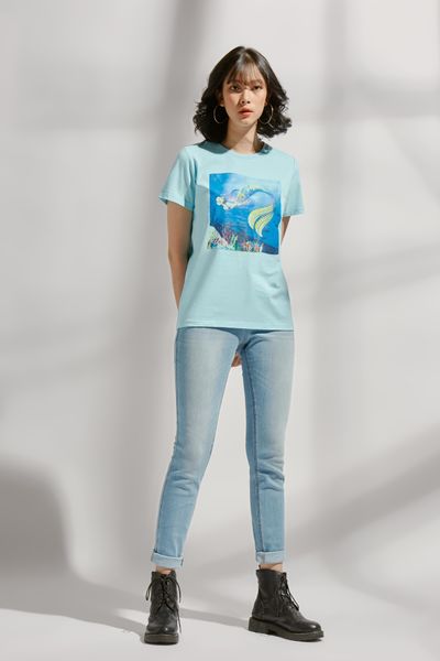 Áo Thun Nữ Family Under The Sea WTS 4071
