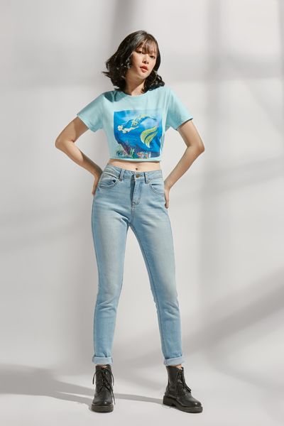 Áo Thun Nữ Family Under The Sea WTS 4071