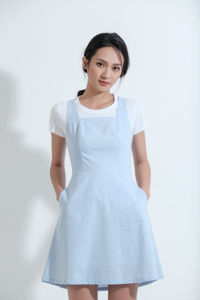 Đầm Nữ Cổ Vuông Kết Hợp CSW 2003