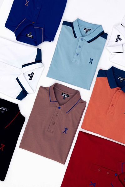 Áo Polo Nam Regular Fit Rã Vai Phối Màu MPO 1018