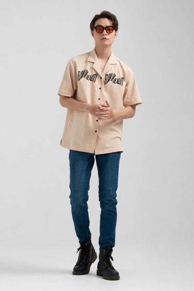 Áo Sơ Mi Nam Cổ Danton Relax In Trước Ngực MSH 1016