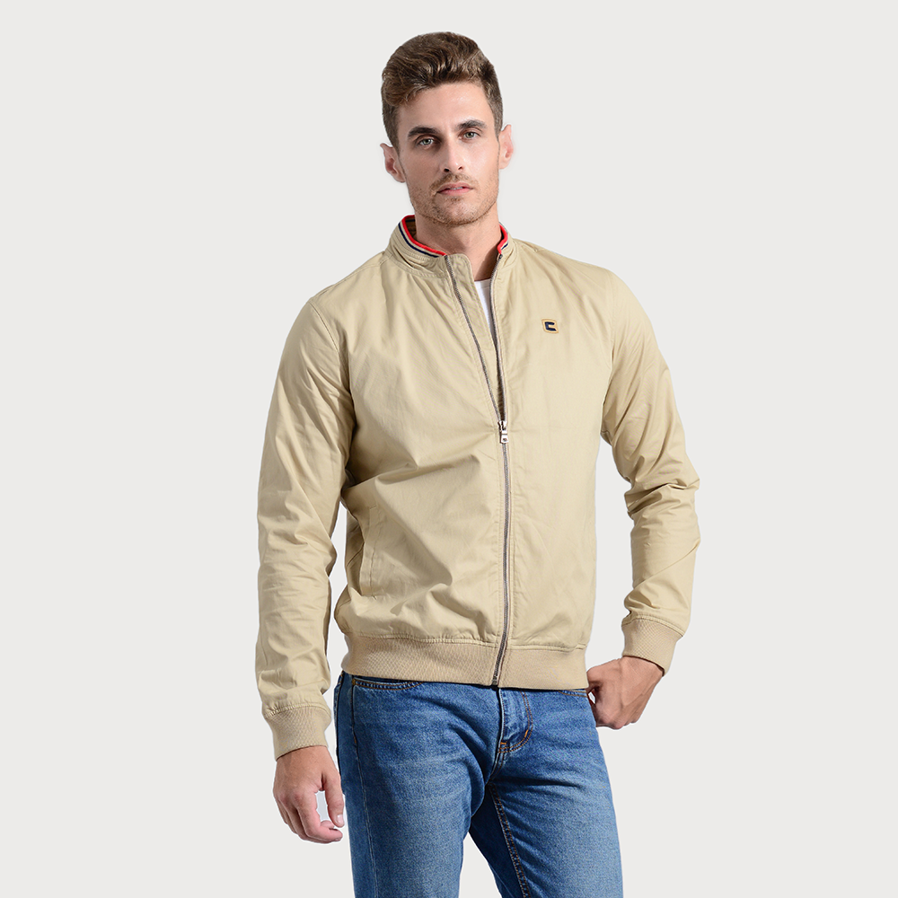 Áo Khoác Bomber Khakis Bo Cổ OMI 1002