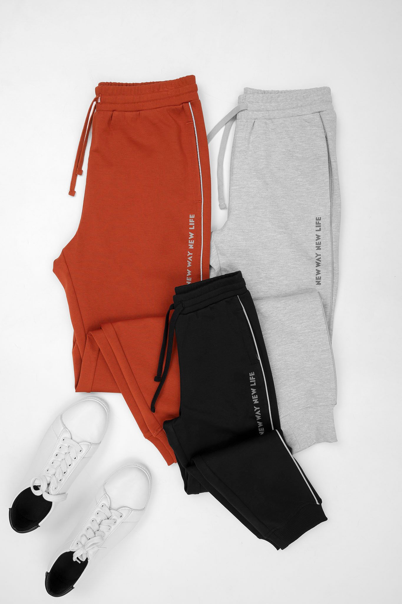 Quần Dài Nam Jogger Phối Sọc Phản Quang MPA 1004 -