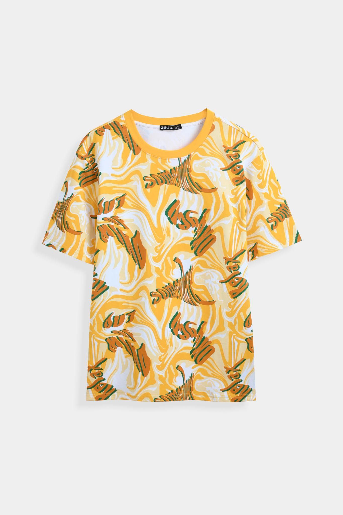Áo Thun Nam Pattern In Tấm MTS 1253 -