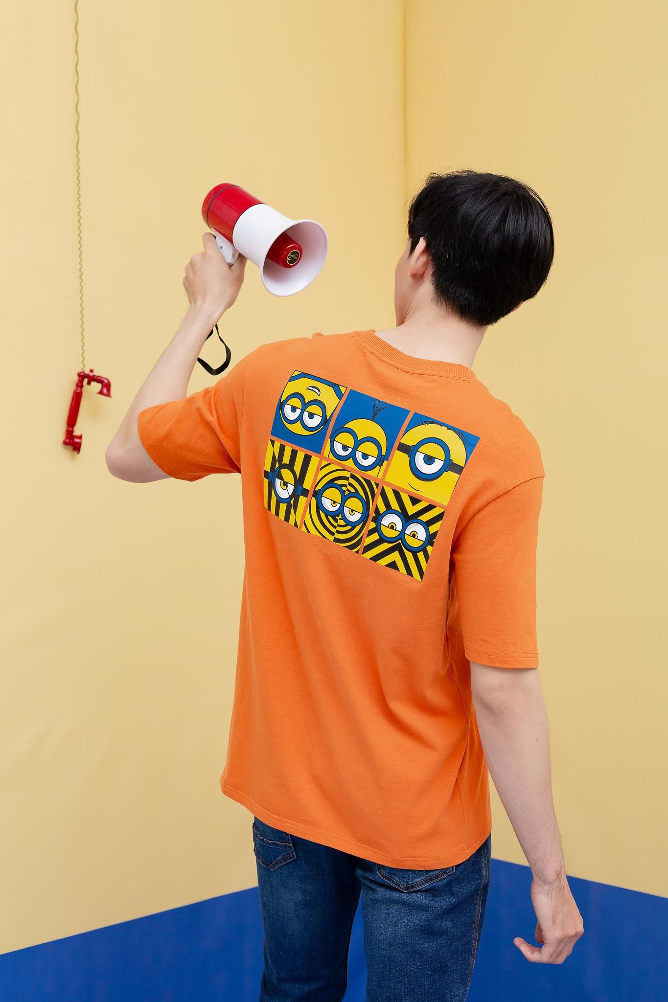 Áo Thun Nam Relax Fit Minions In Icon MTS 1210 -