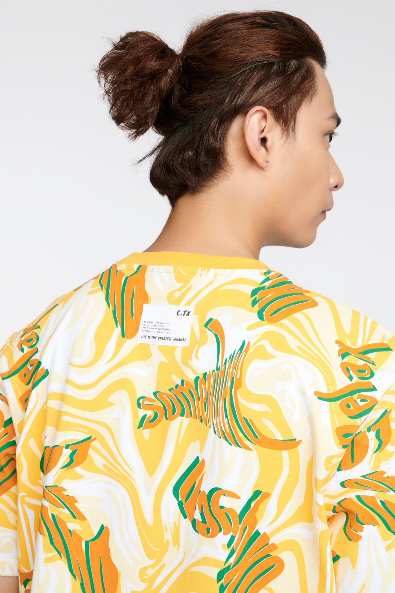 Áo Thun Nam Pattern In Tấm MTS 1253 -