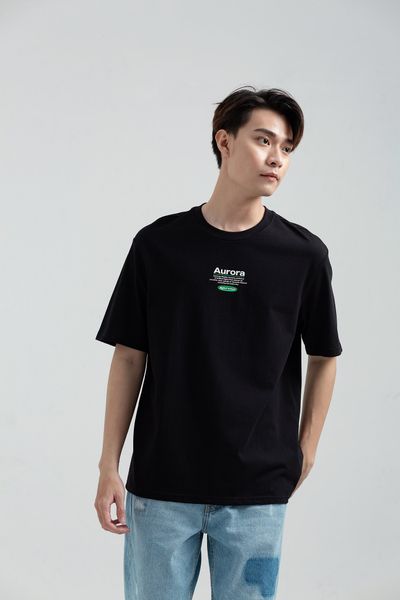 Áo Thun Nam Relax Fit In Graphic Aurora MTS 1178