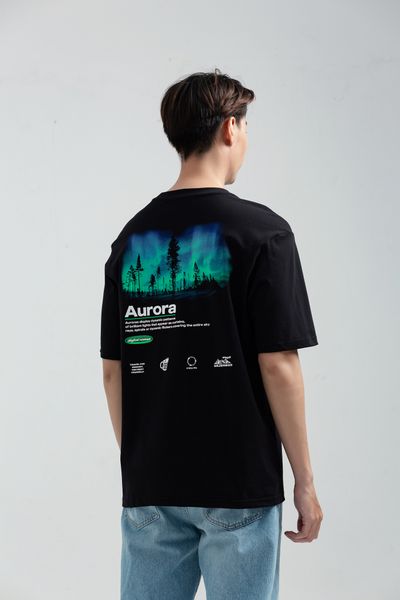 Áo Thun Nam Relax Fit In Graphic Aurora MTS 1178