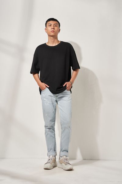 Áo Thun Nam Basic Oversize MTS 1006