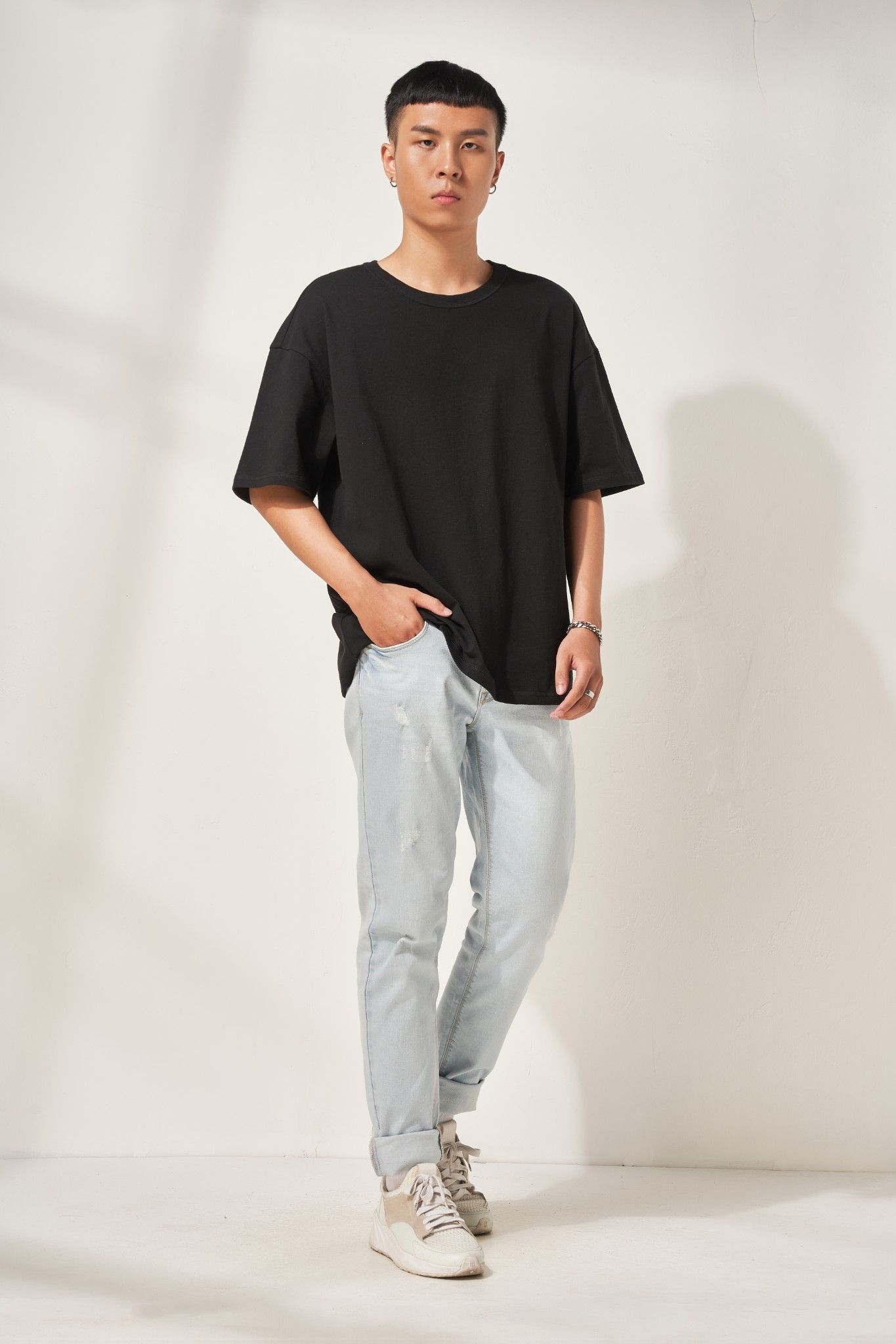 Áo Thun Nam Basic Oversize MTS 1006 -