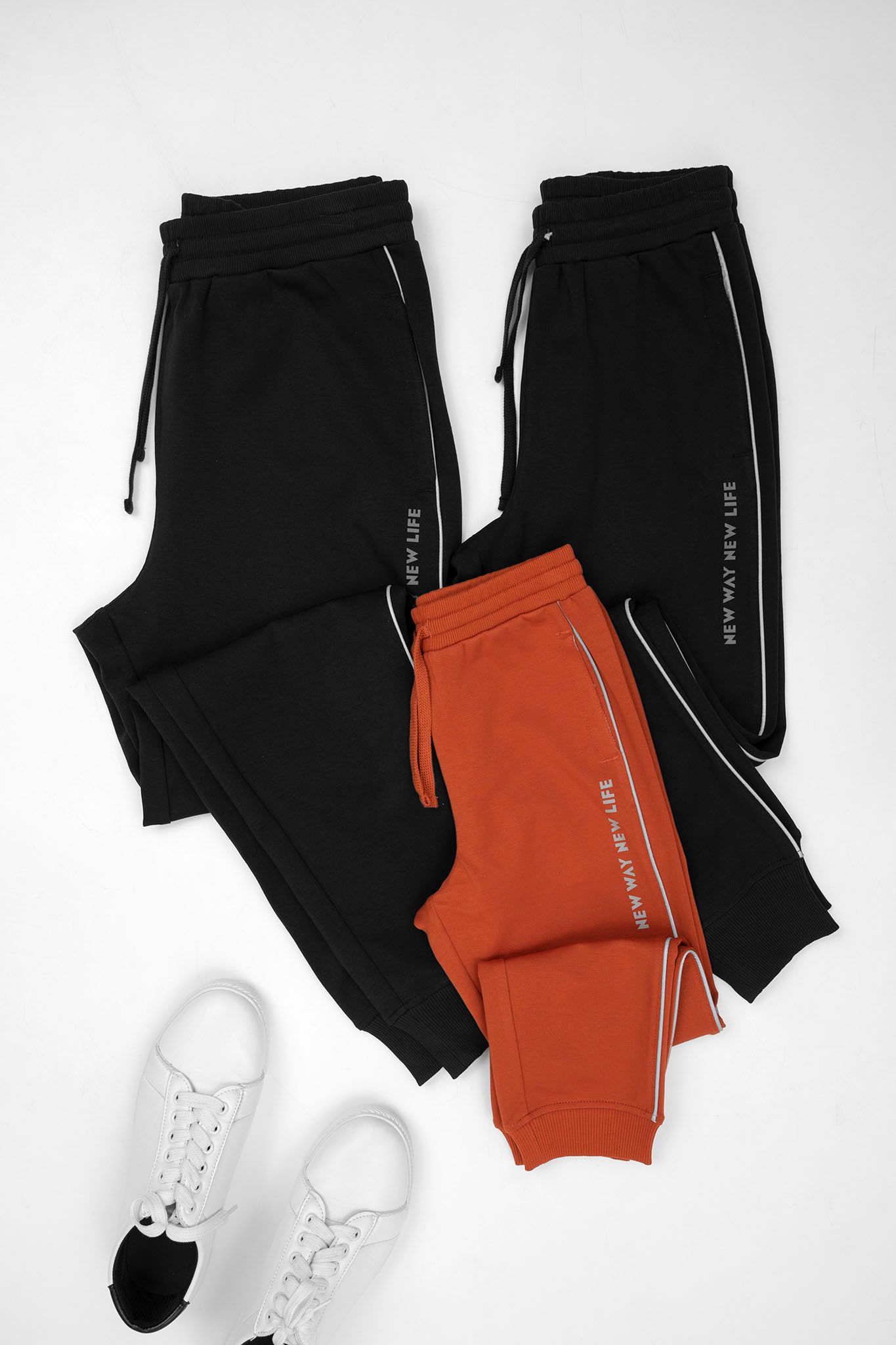 Quần Dài Nam Jogger Phối Sọc Phản Quang MPA 1004 -