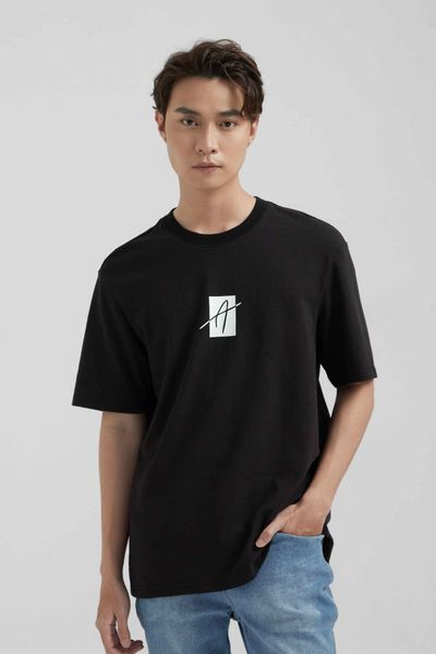 Áo Thun Nam Relax Fit In Typo Attractive MTS 1218