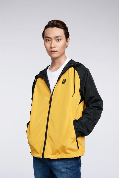 Áo Khoác Nam Dù Raglan Phối Màu MOP 1033