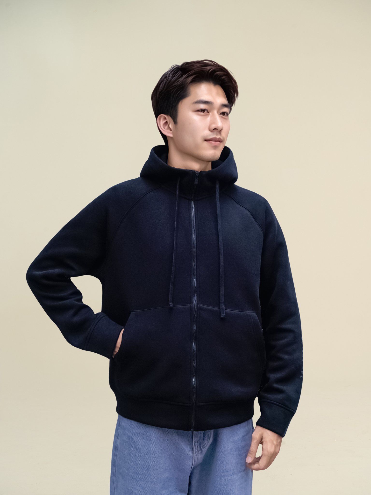 Áo Khoác Nam Double Face Tay Raglan MOK 1063