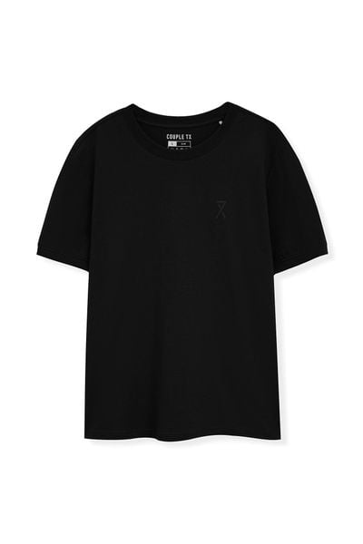Áo Thun Nam Slim Bo Tay Logo In MTS 1205
