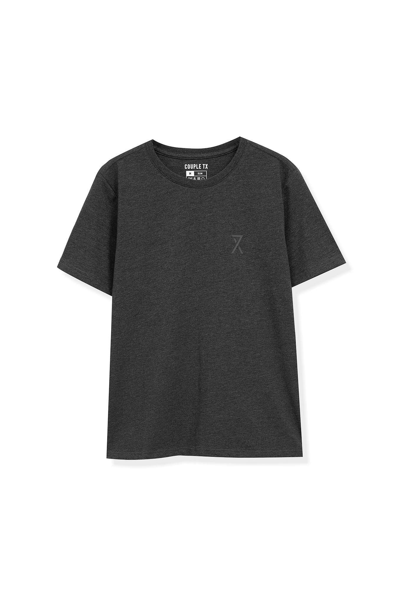 Áo Thun Slim Fit Cổ Tròn In Logo X MTS 1168 -