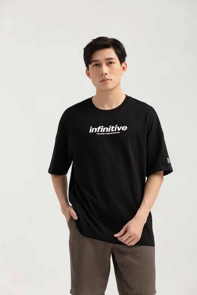 Áo Thun Nam Relax In Typo Infinitive MTS 1235