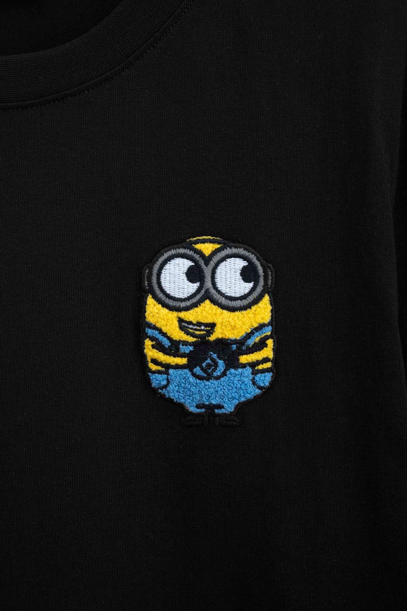 Áo Thun Nam Regular Fit Minions Thêu Xù MTS 1213 -