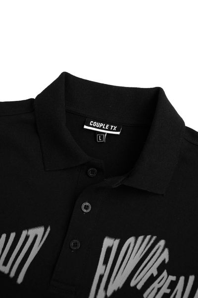 Áo Polo Nam Jersey Relax Fit In Typo Trước Ngực MPO 1025