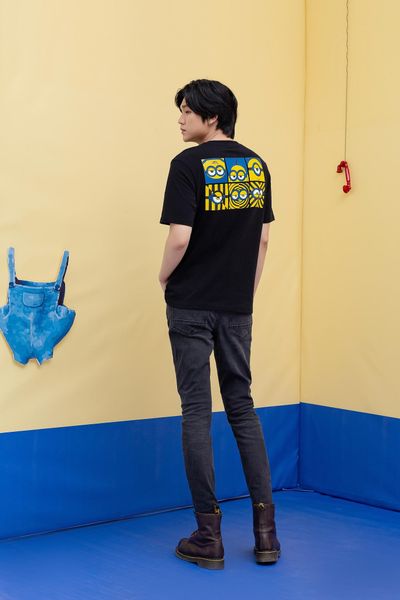 Áo Thun Nam Relax Fit Minions In Icon MTS 1210