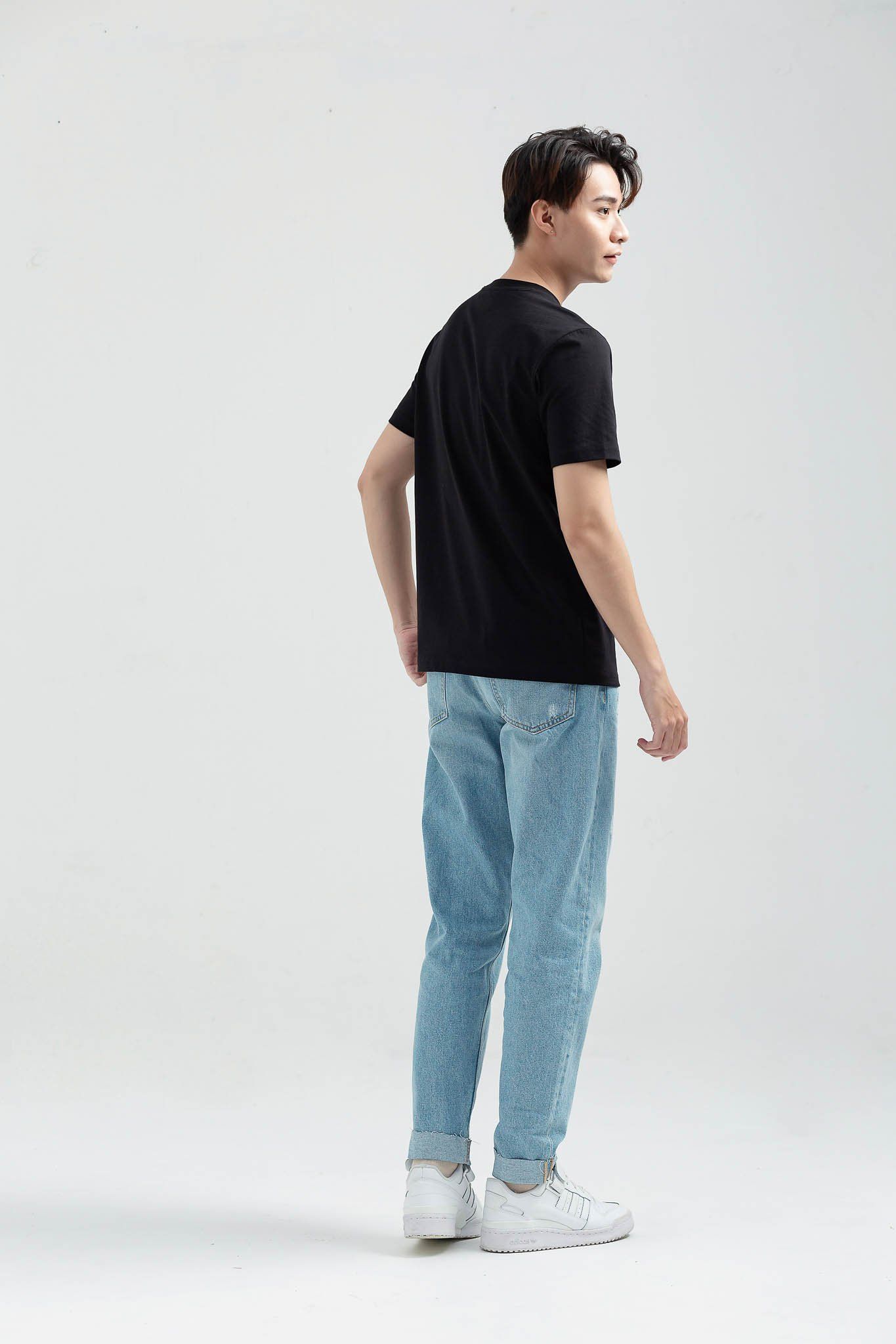 Áo Thun Nam Regular Fit In Graphic Balance Art MTS 1193 -