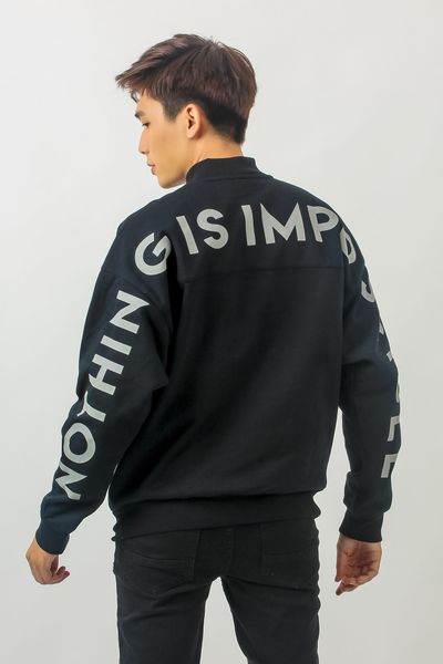 Áo Sweater Nam Nothing Is Impossible OSM 1009