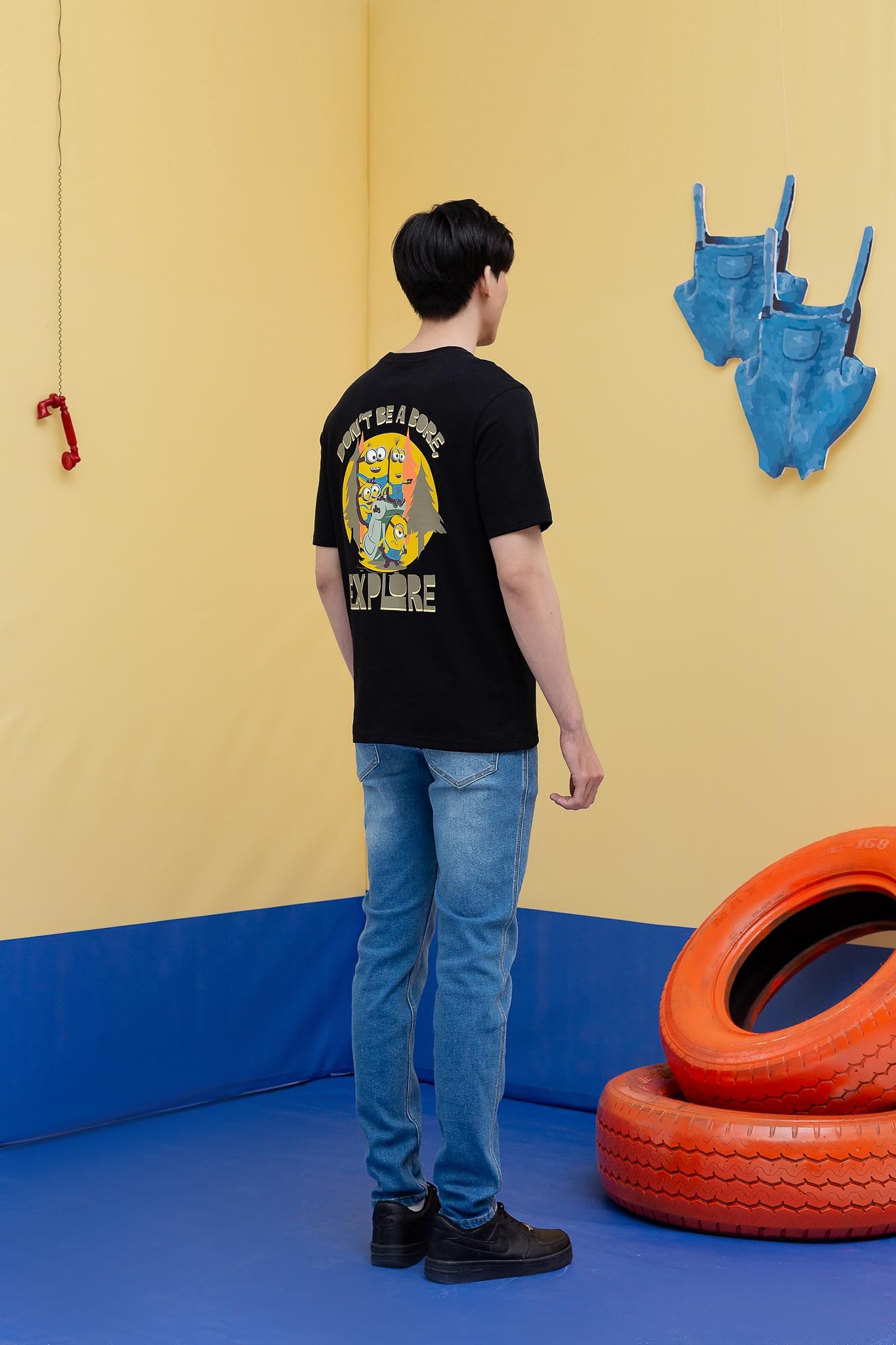 Áo Thun Nam Relax Fix Minions In Explore MTS 1212 -