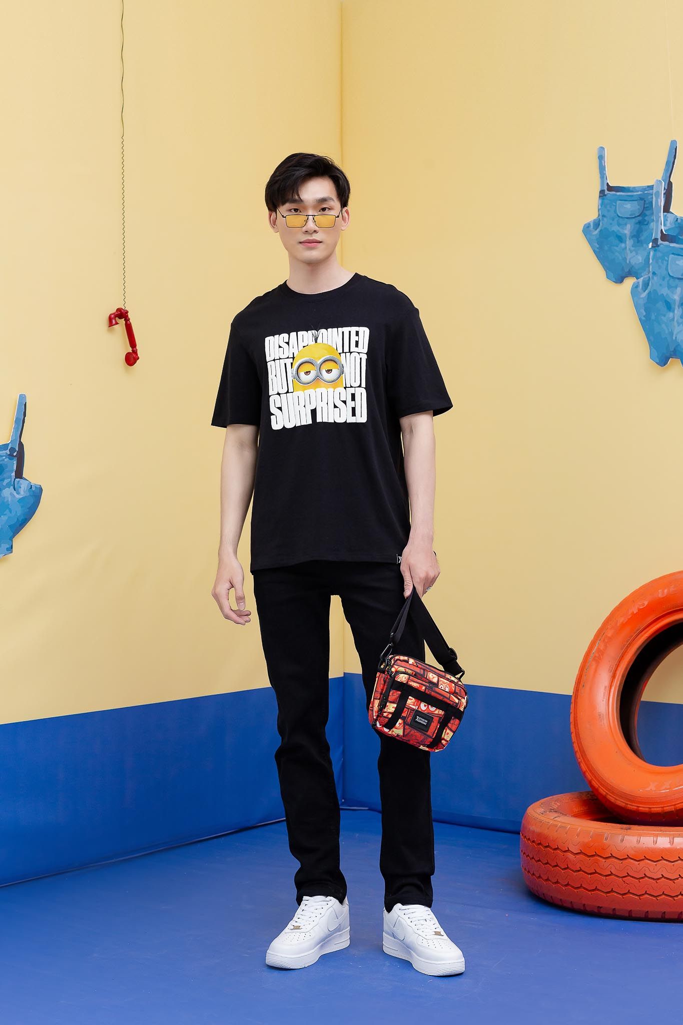 Áo Thun Nam Relax Fit Minions In Surprised MTS 1211 -