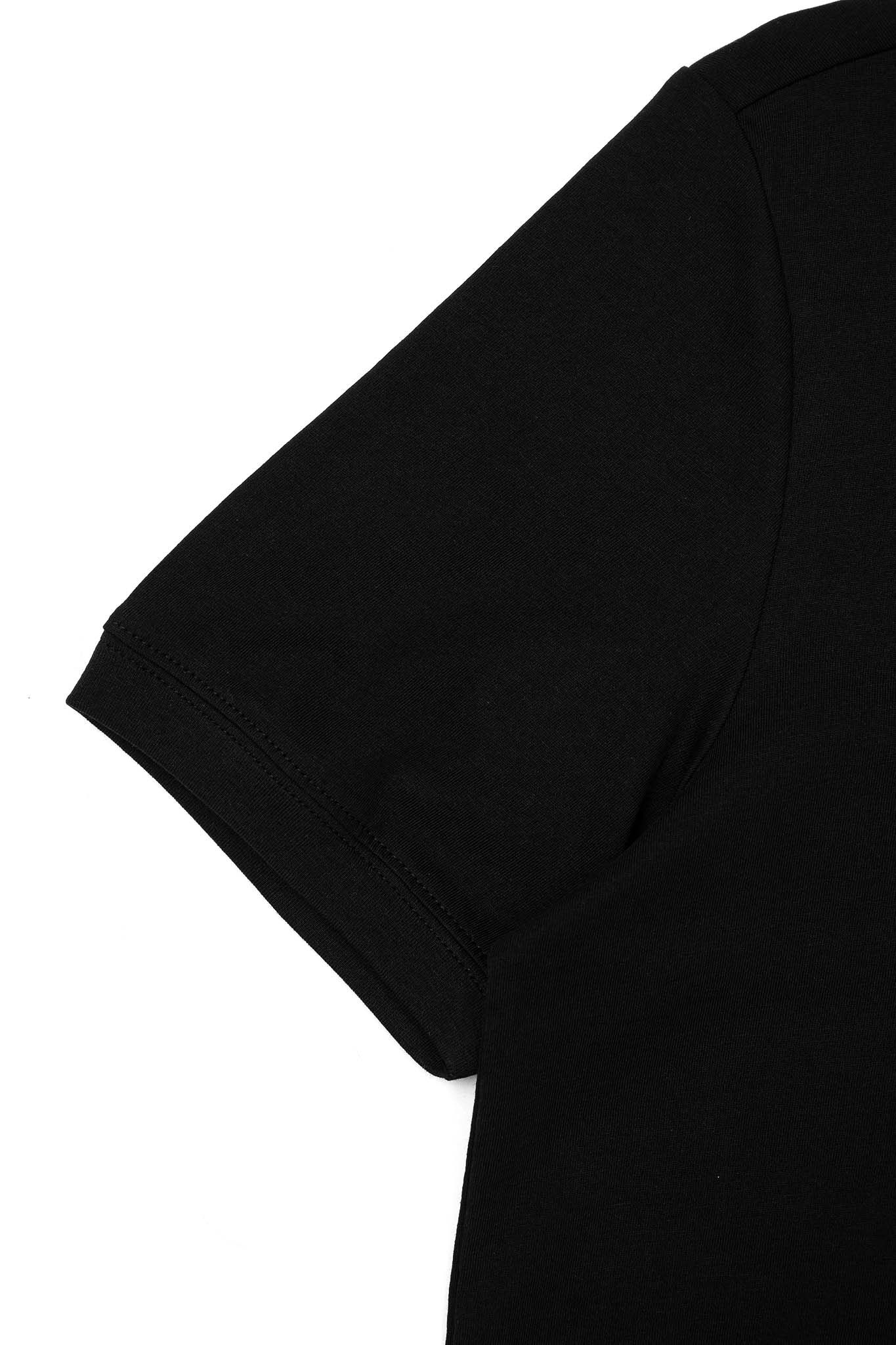 Áo Thun Nam Slim Bo Tay Logo In MTS 1205 -