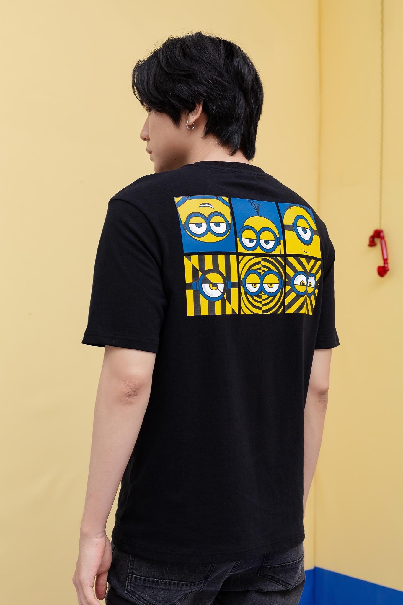 Áo Thun Nam Relax Fit Minions In Icon MTS 1210 -