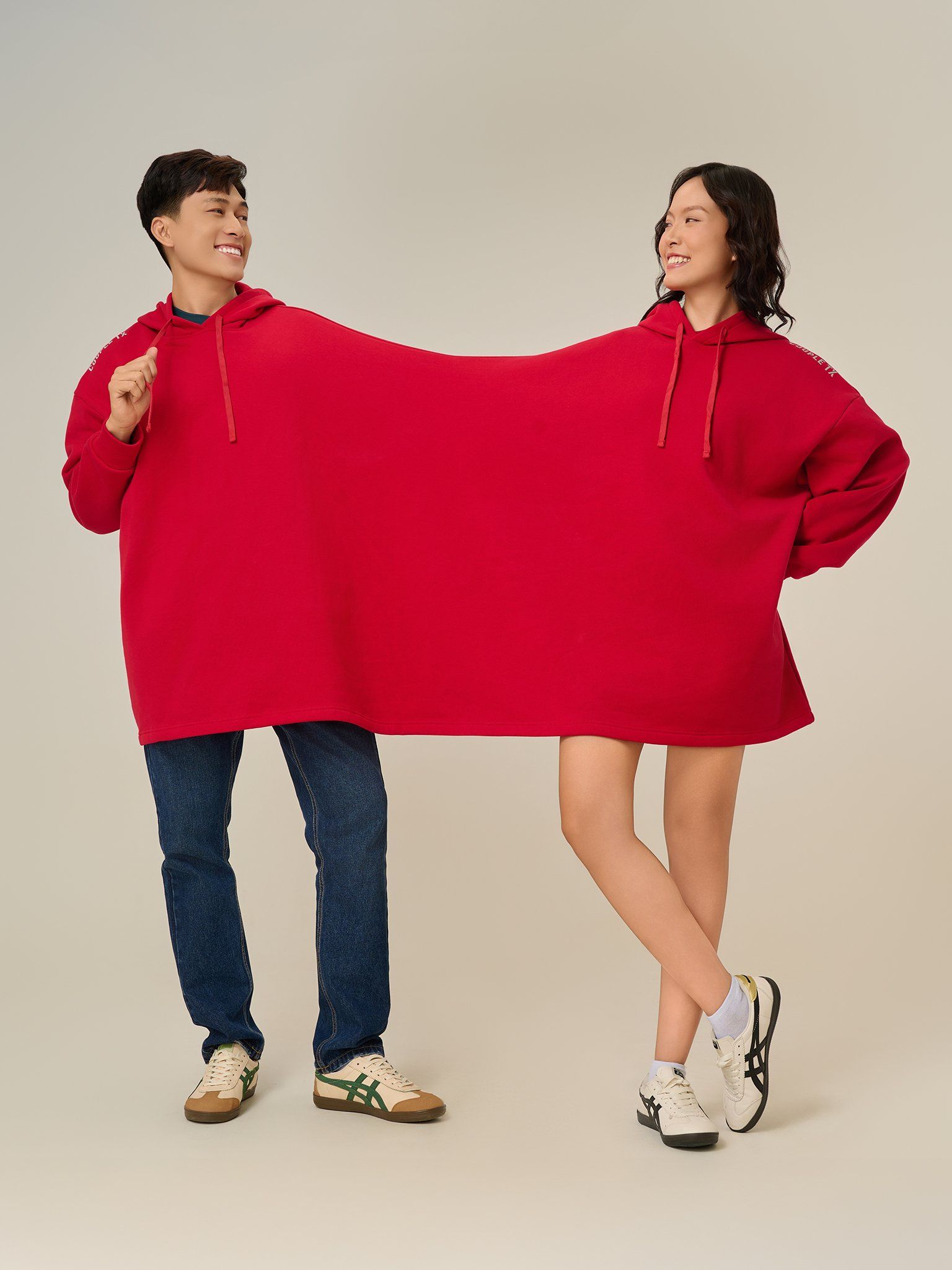 Áo Hoodie Oversize Twin Together MHO 1024