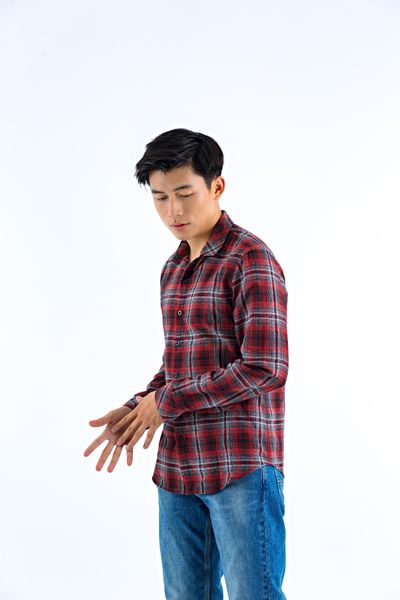 Áo Sơ Mi Nam Sọc Caro MSH 3012