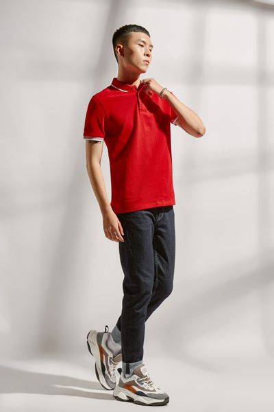 Áo Thun Polo Thêu Cánh Buồm MPO 3015