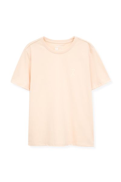 Áo Thun Slim Fit Cổ Tròn In Logo X MTS 1168